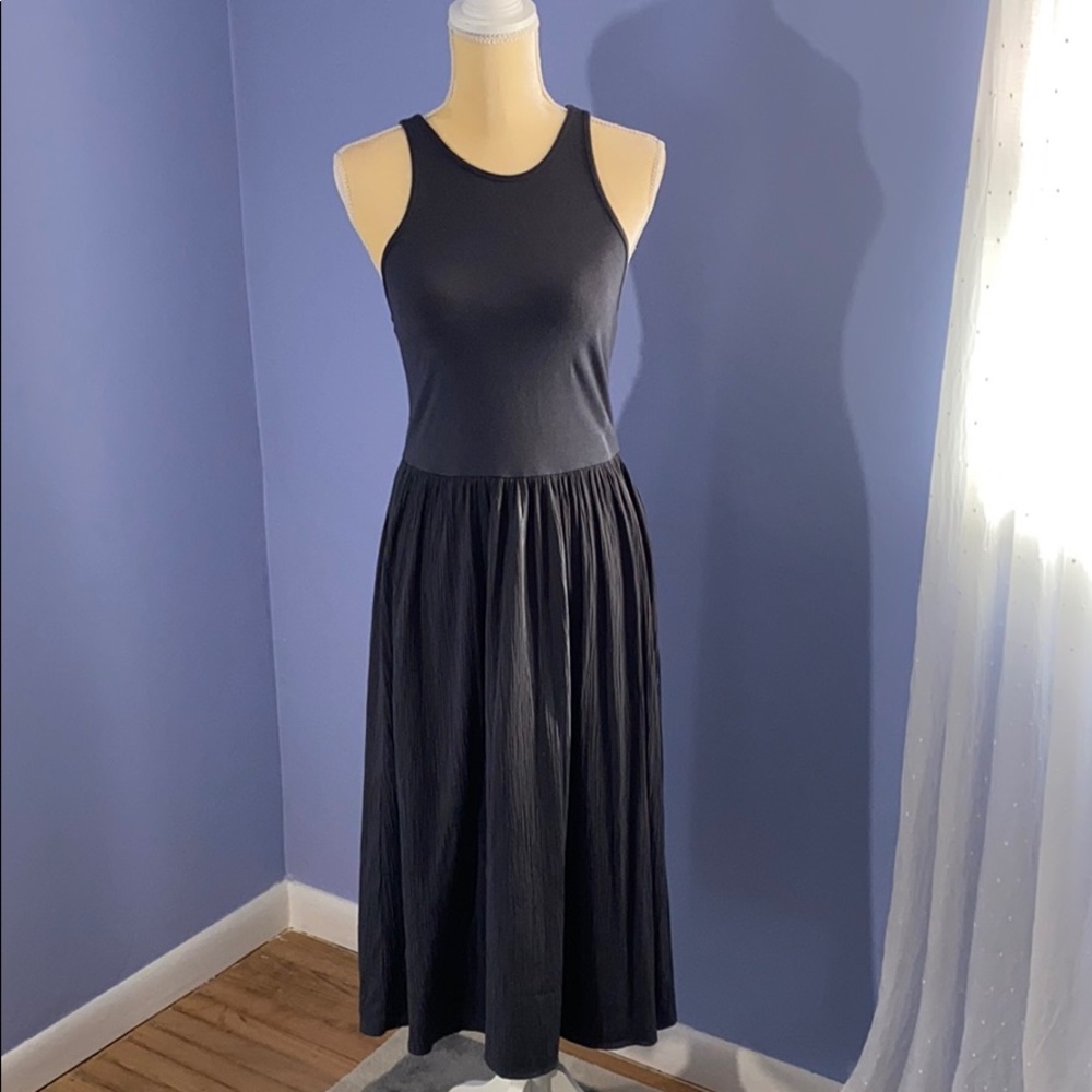 Lou & Grey Mixed Media Tank Dress